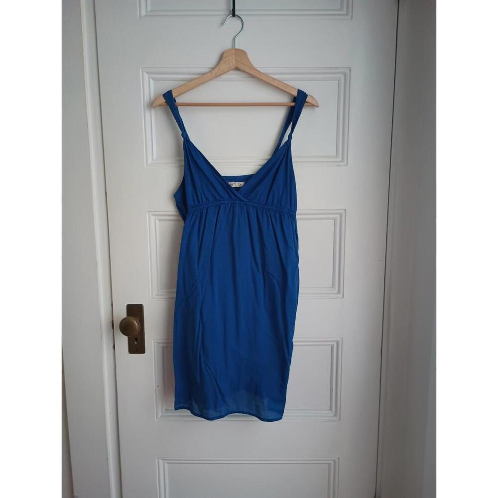 S Old Navy Bright Blue Knee Length Sleeveless Dress Beach Cover Up